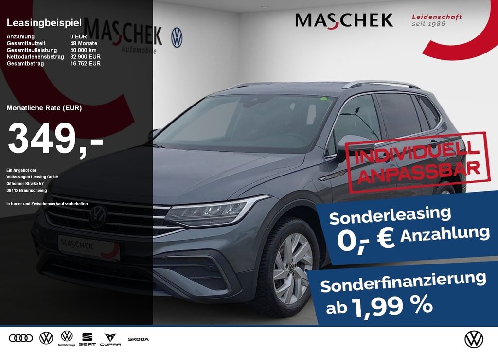 Tiguan Allspace Life 1.5 TSI AHK Navi 7-Sitze Si