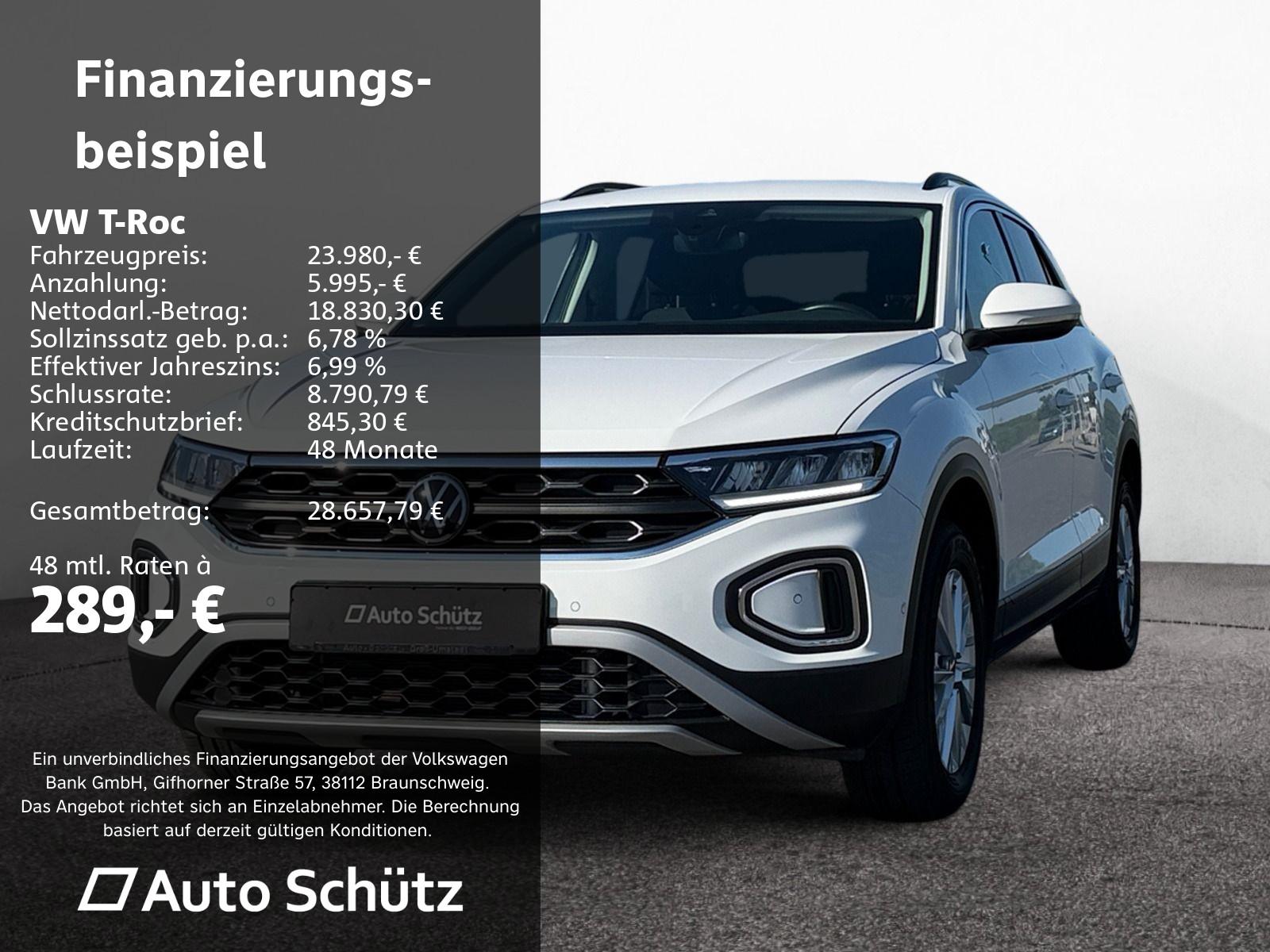 Volkswagen T-Roc1.5 TSI Life+DSG+NAVI+RFK+LED+SHZ+PDC