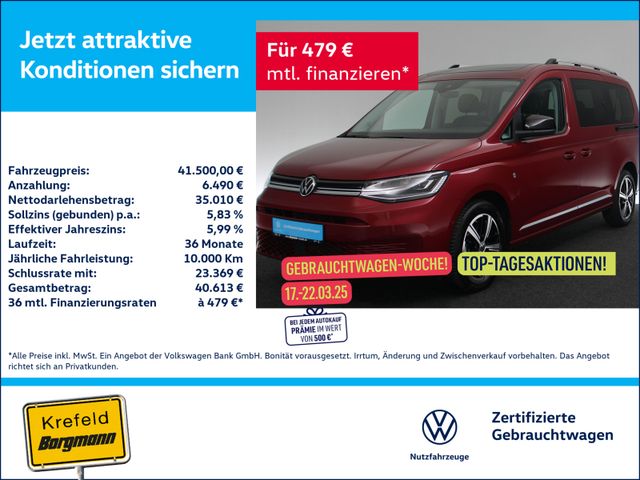 Volkswagen Caddy Maxi 2.0 TDI Style AHK 7-SITZER PANO LED