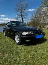 BMW e 36 Cabriolet 117.325 km ohne Rost H Gutachten - BMW: Schwarz, Roadster, E36