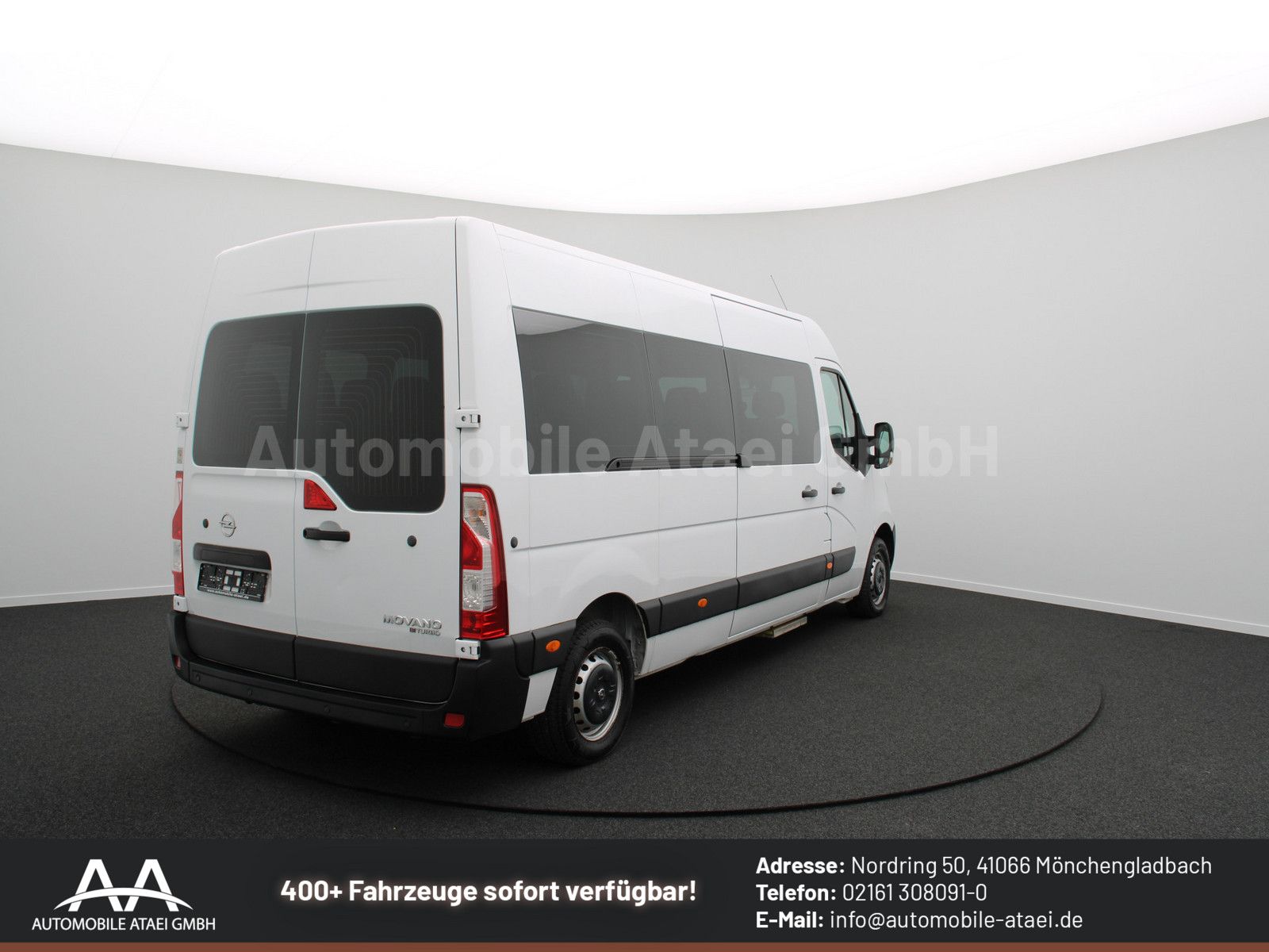 Fahrzeugabbildung Ford Opel Movano Bus L3H2 *17 SITZE* 2x KLIMA 8387