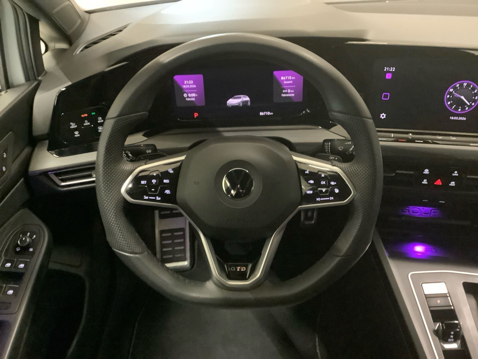 Golf GTD 2,0 TDI 147 kW DSG  LED Plus, ACC, Kame