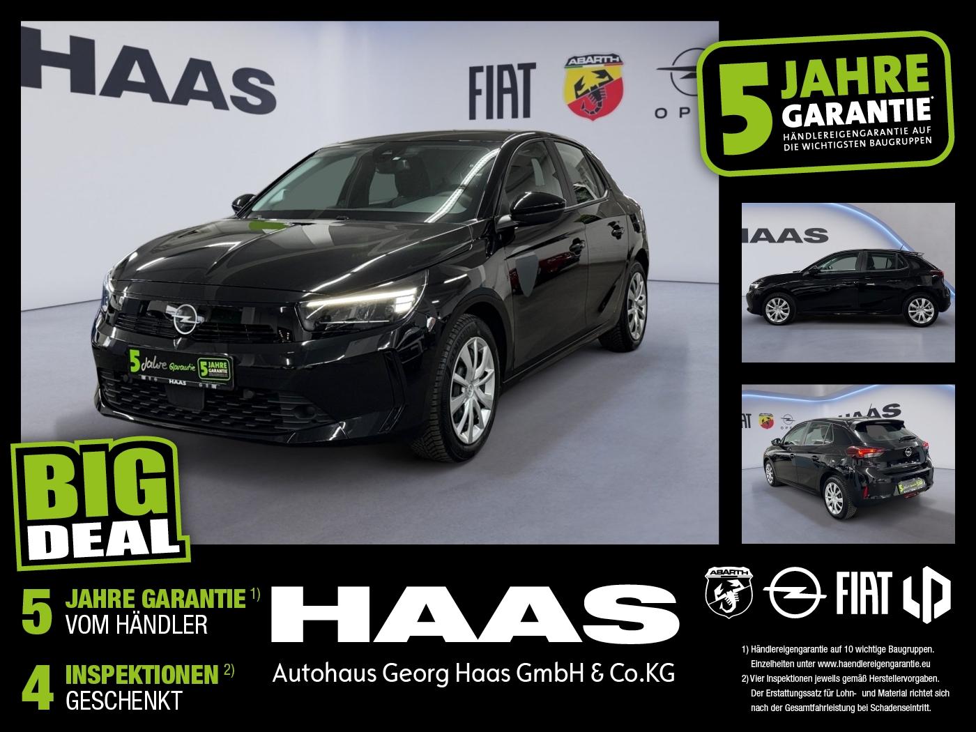 Opel Corsa F 1.2 Edition, Klimaanlage, Sitzheizung