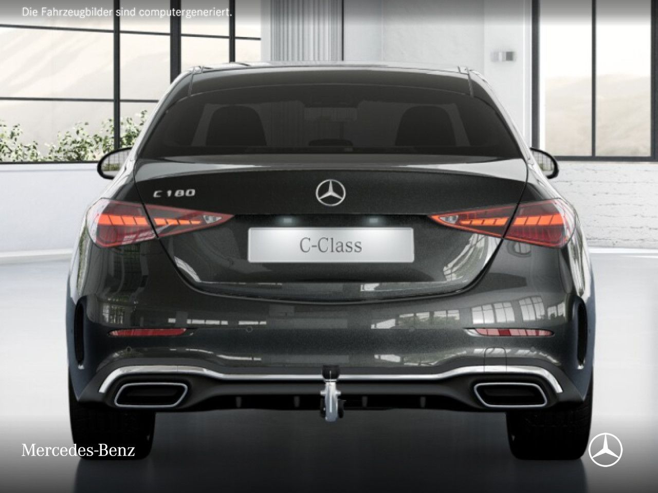 Mercedes-Benz C 180 AMG+360+AHK+LED+19"+TOTW+KEYLESS+9G foto 7