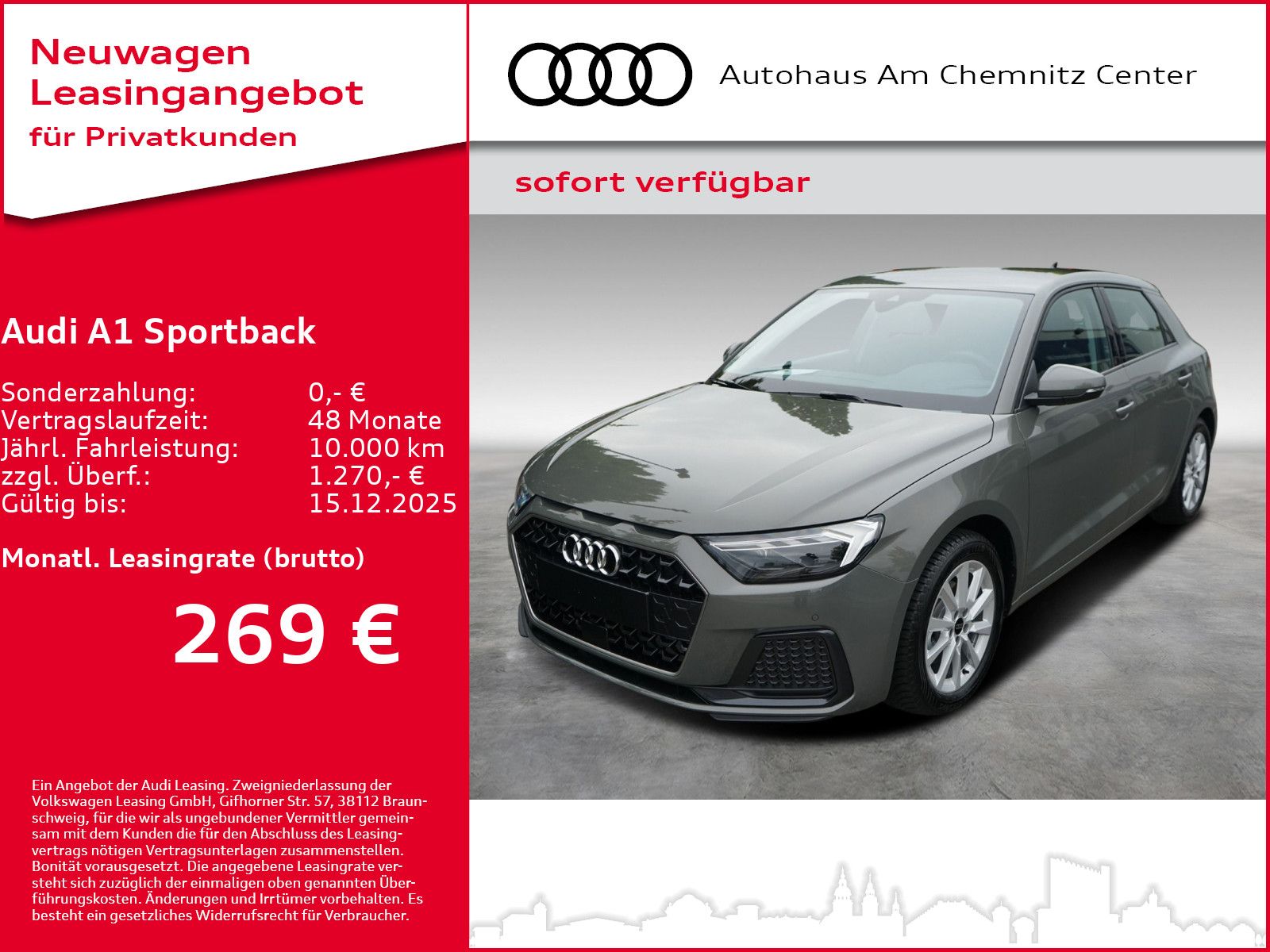 Audi A1 Sportback advanced 30 TFSI 85 kW S tronic