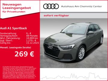 Audi Leasingangebot: Audi A1 Sportback advanced 30 TFSI 85 kW S tronic