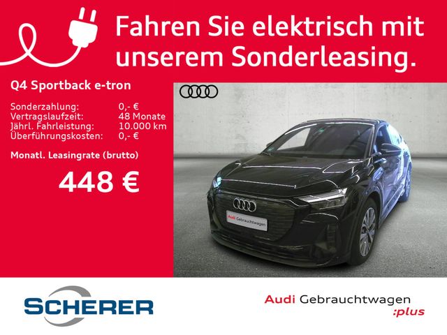 Audi Q4 Sportback 45 e-tron AHK/WÄRMEPUMPE/APP/OPTIK