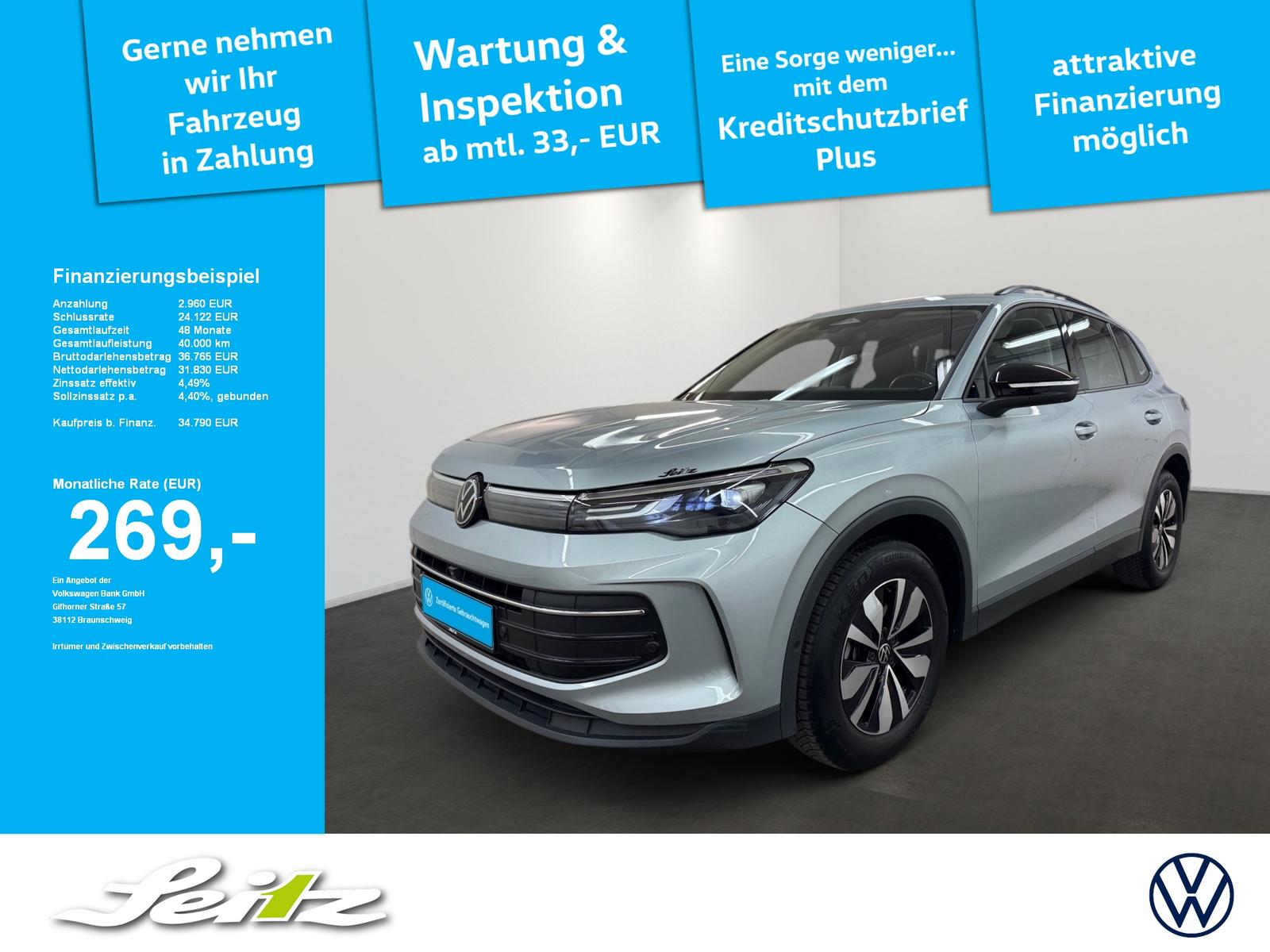 Volkswagen Tiguan 1.5 eTSI Goal *AHK*STANDHZG*KAMERA*