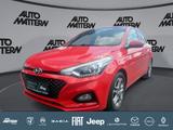 Hyundai i20 1.0 Style Automatik - Hyundai i20 mit Benzin-Antrieb: Rot, Lederlenkrad