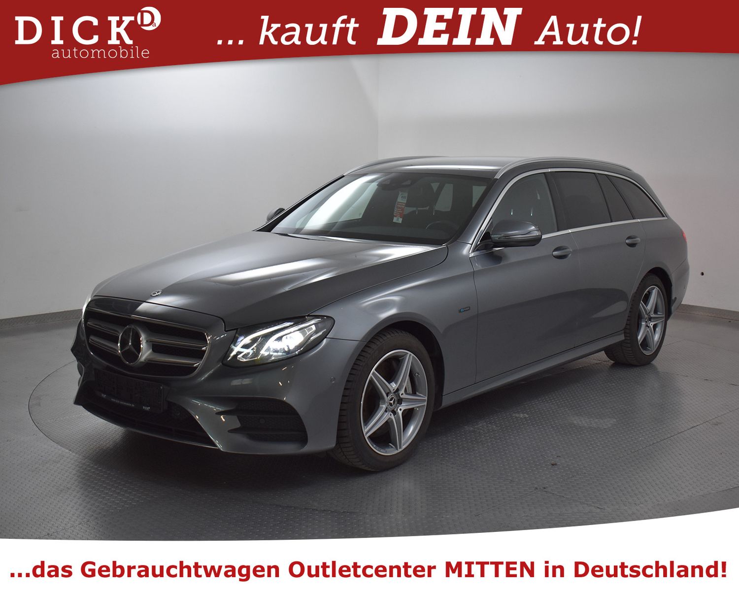 MERCEDES-BENZ E300de T 2X AMG Line HEAD+AHK+KAM+STANDHZ+COMAND - Image 4