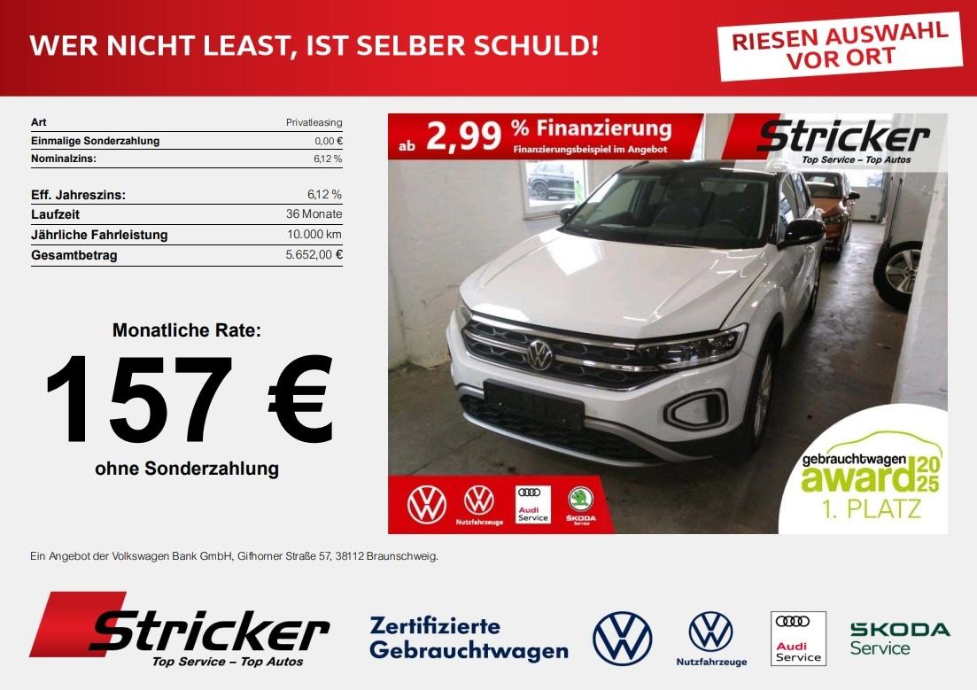 Volkswagen T-Roc Style 1.5TSI DSG 157,-ohne Anzahlung AHK N