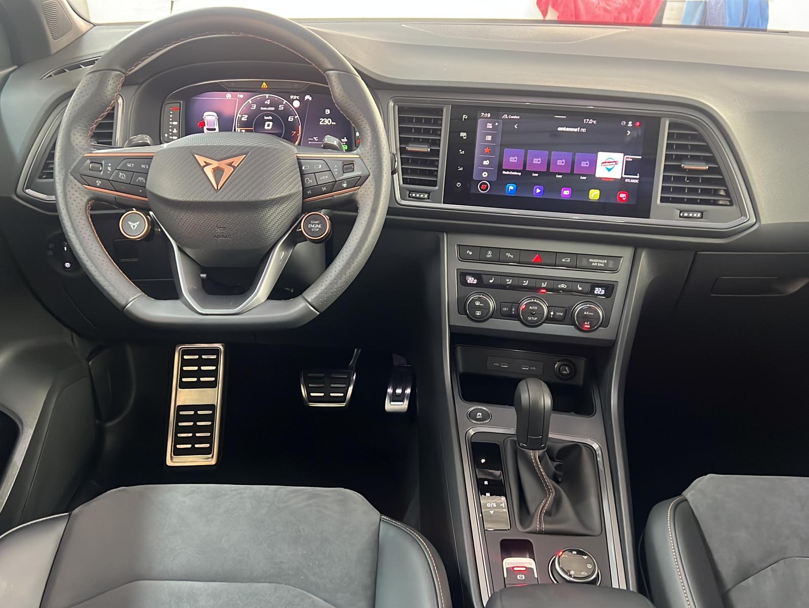 Cupra Ateca 2.0 TSI VZ 4Drive*Pano*Kessy*ACC*360Grad, миниатюра 14