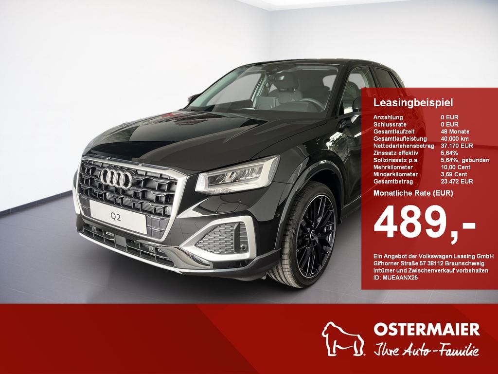 Q2 advanced 30TDI Schaltgetriebe 116PS PDC,GRA,K