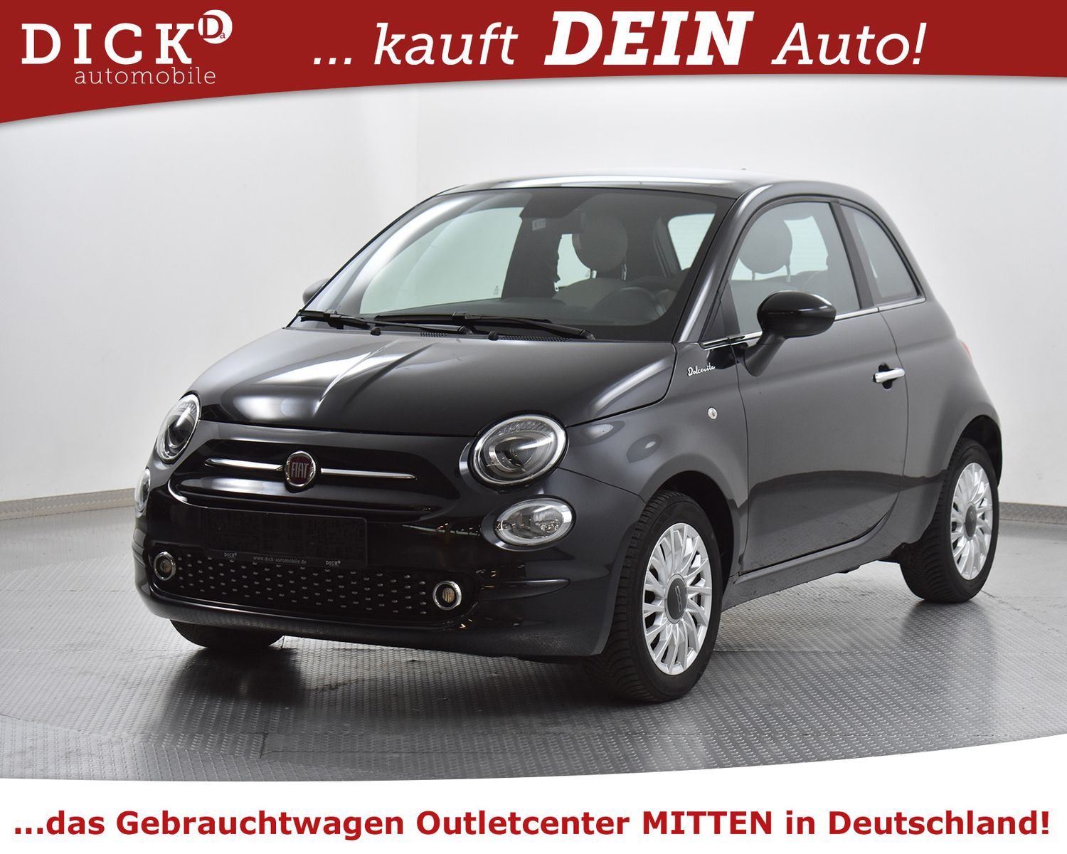 FIAT 500 Dolcevita LEDER+NAVI+DAB+PDC+PANO+APPLE+MFL - Image 2