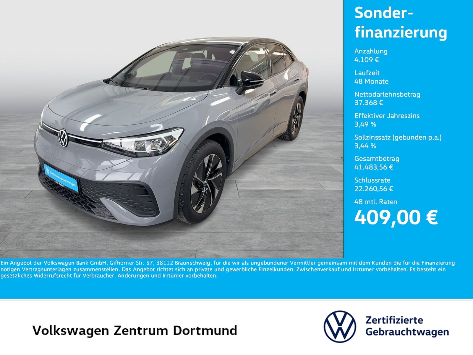 Volkswagen ID.5 Pro GOAL 360°CAM ACC LM19 E-KLAPPE NAVI foto 1
