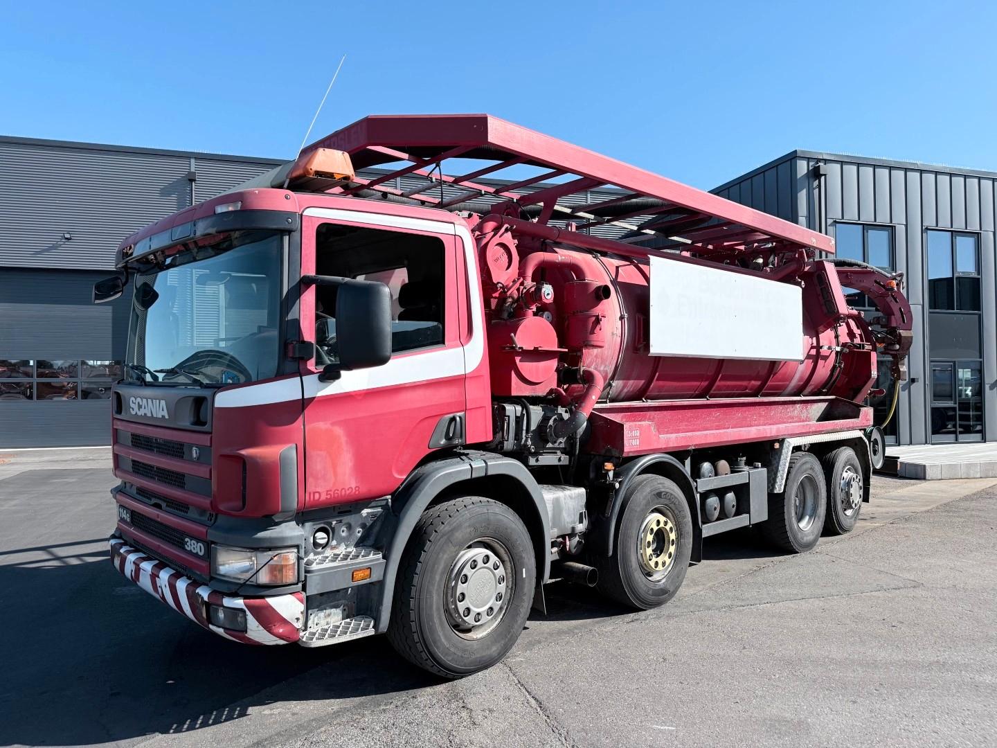 Scania 114/380 8x2*6 Assmann 13.4 m3 PED Vacuumtruck