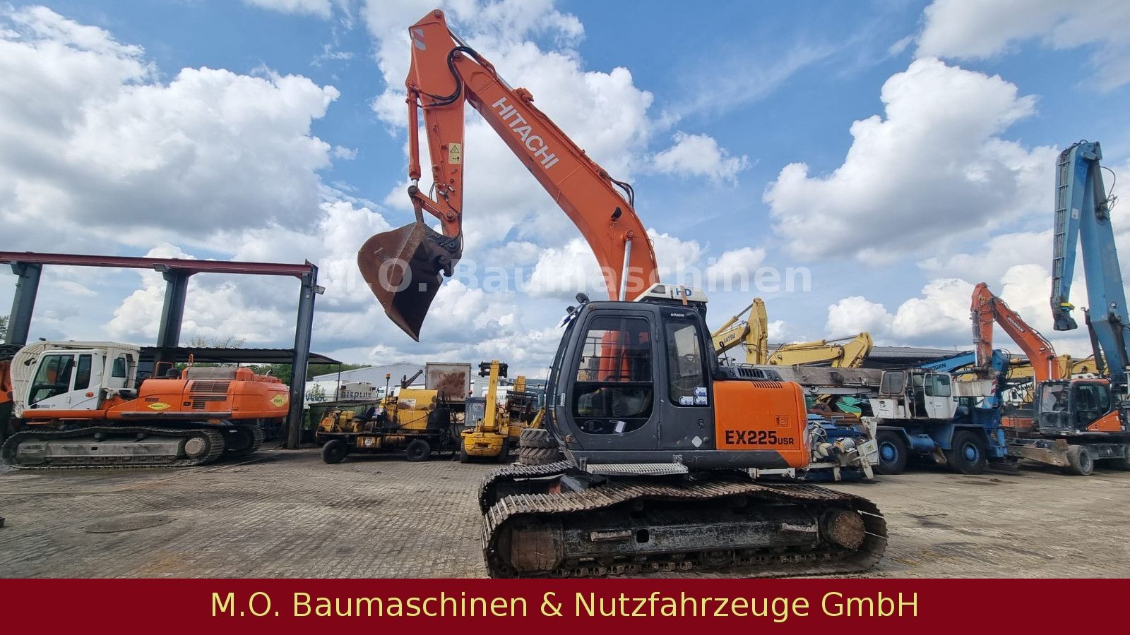 Fahrzeugabbildung Hitachi EX 225 USRLC / AC / SW / Hammerleitung