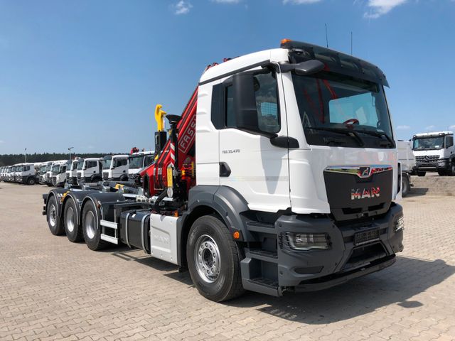 MAN 35.480 HYVA 26-60-SKZ mit FASSI F275