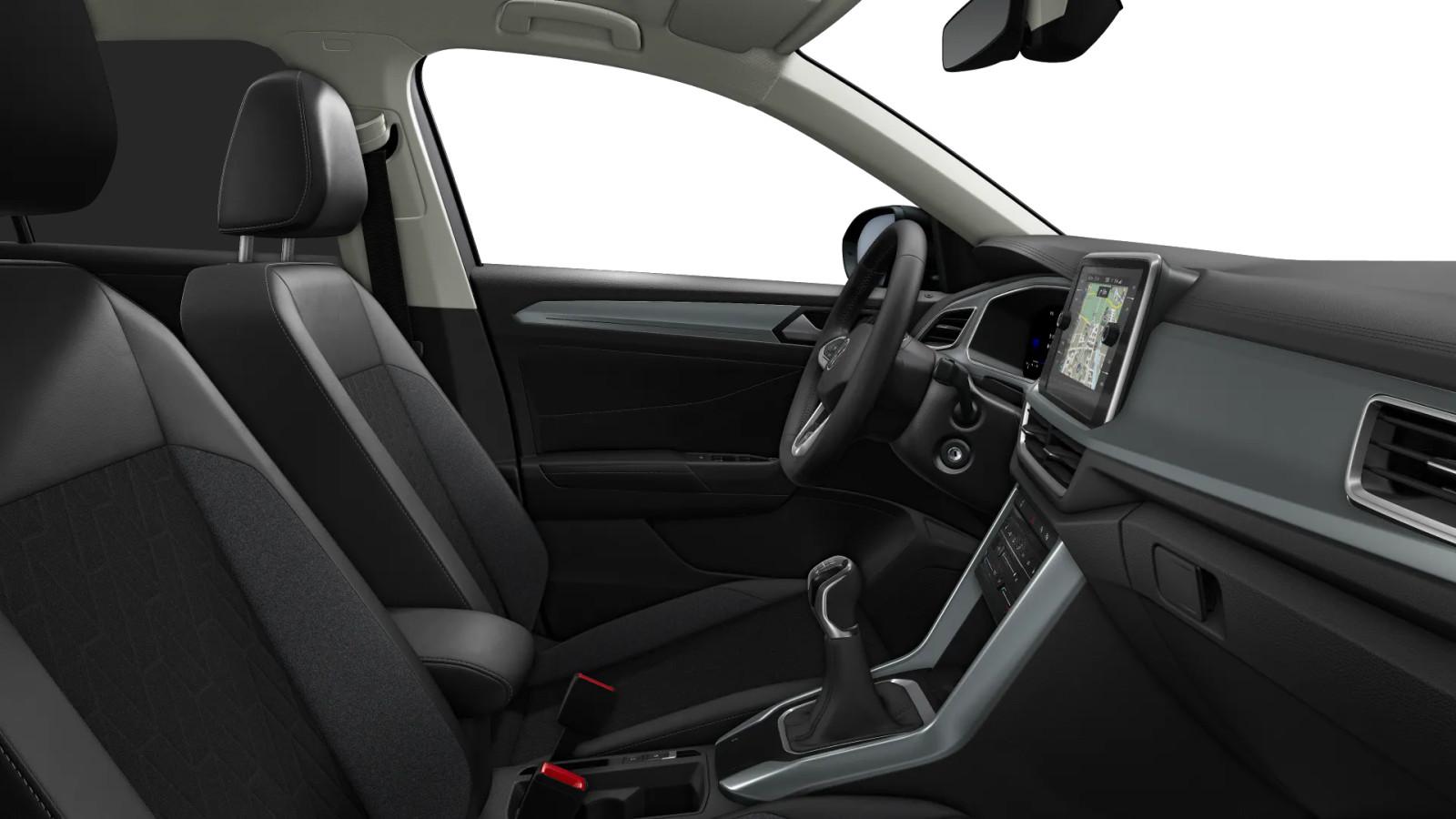 Volkswagen T-Roc 1.0 TSI LIFE GOAL NAVI+LED+SHZG, миниатюра 10