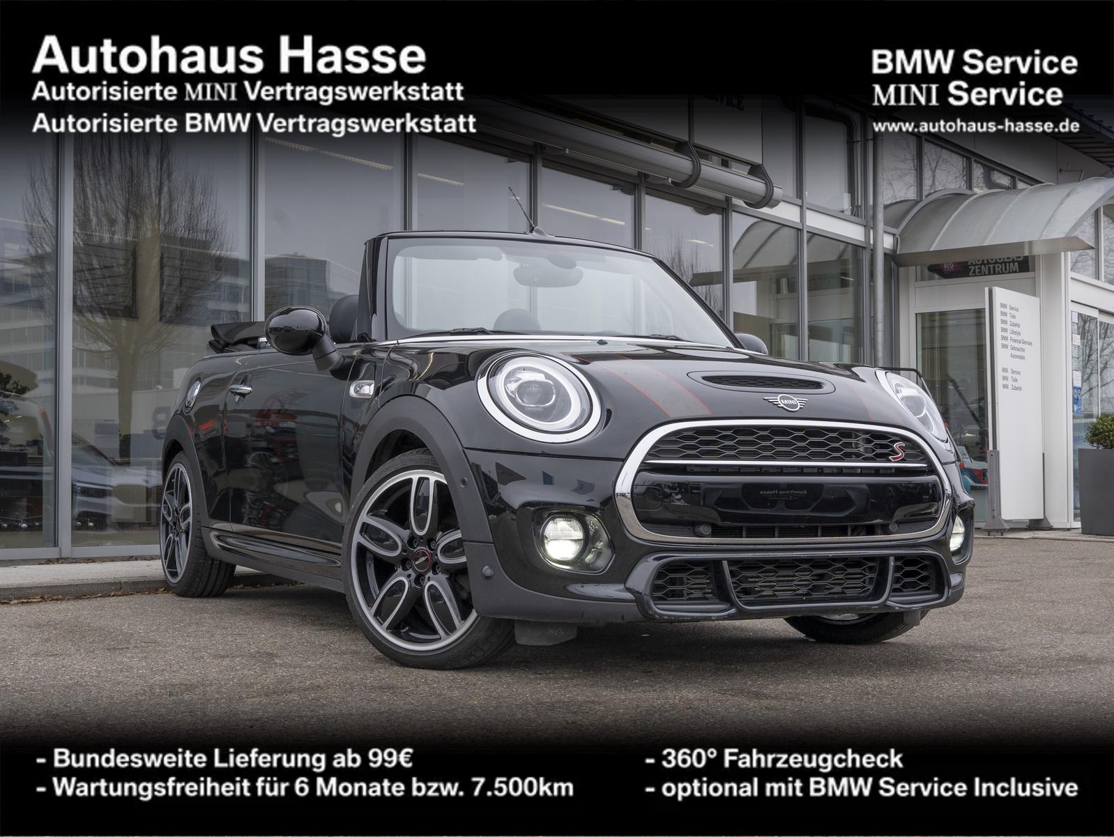 MINI Cooper S Cabrio JCW-Paket H/K LEDER NAVI KAMERA 