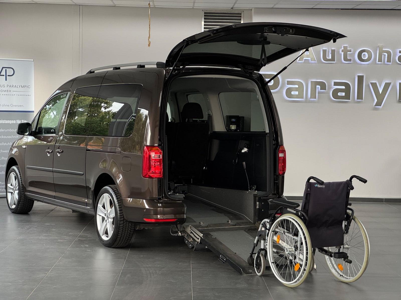 Volkswagen Caddy Maxi DSG Behindertengerecht-Rampe