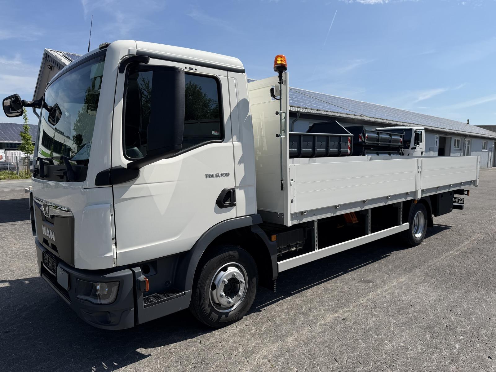 MAN TGL 8.190 BL Alu Pritsche 6.10m! AHK Maul + 3.5T