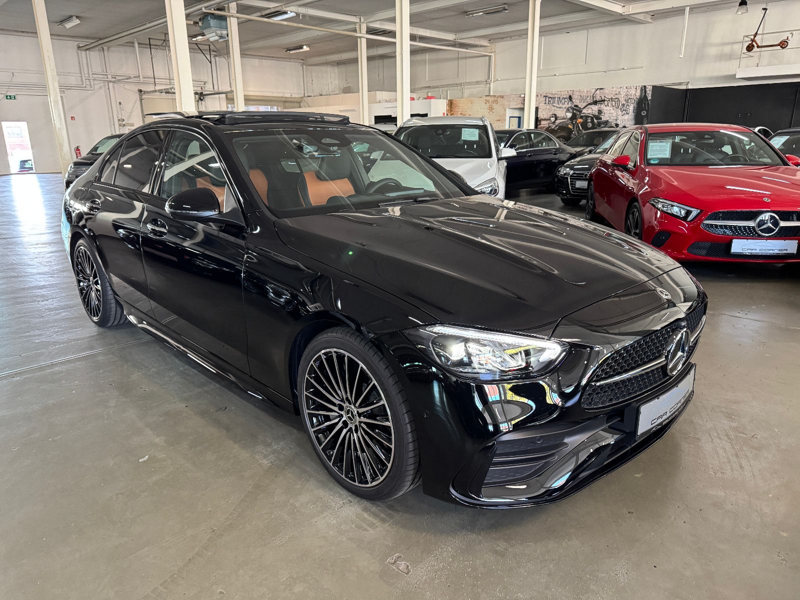 Fahrzeugabbildung Mercedes-Benz C 180 AMG LINE PANO HUD GERMAN EDITION EUR1 MY26