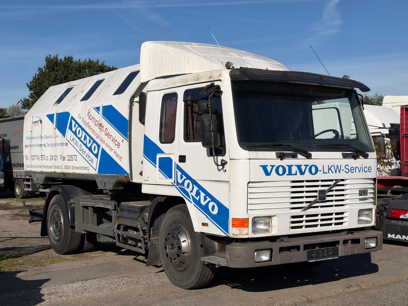 Volvo FL10 BDF MIT WERKSTATTAUFBAU UND SCHRÄNKEN
