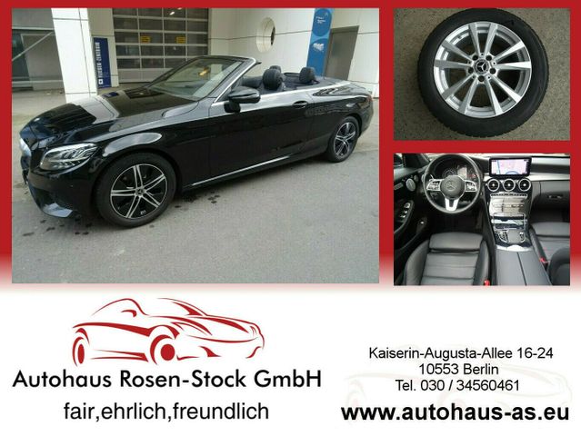 Mercedes-Benz C 220 d Avantg Cabrio,9G-Tronic,Leder,AHK,Navig