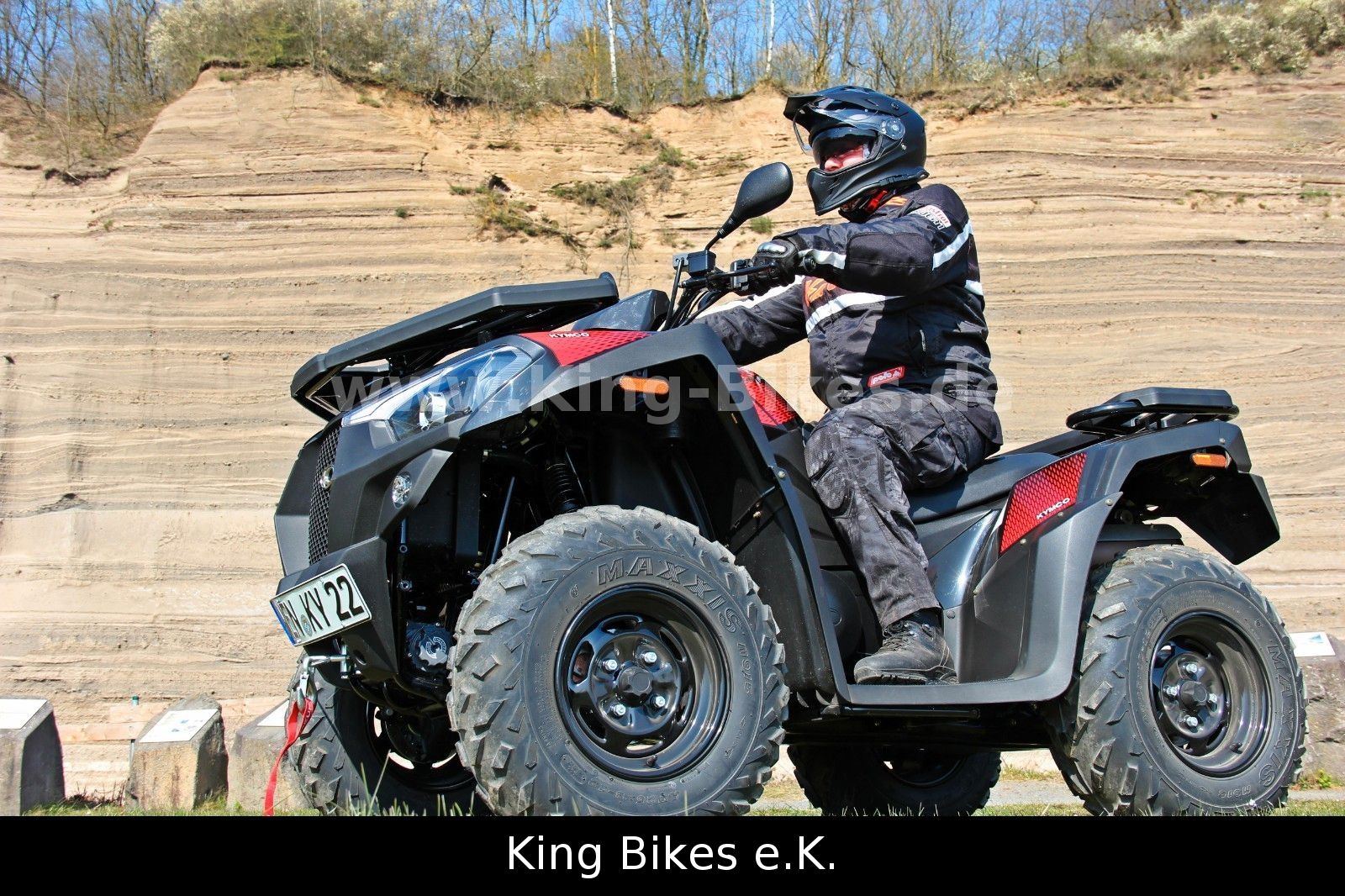 Fahrzeugabbildung Kymco MXU 550i ABS T3b - Vmax offen - Winde - 2026er