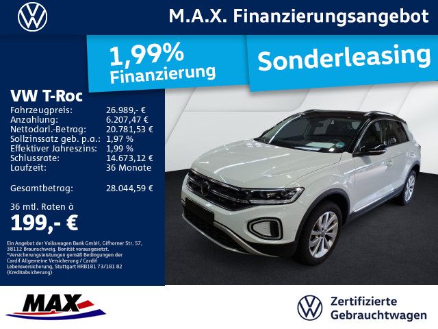 T-Roc 1.5 TSI DSG STYLE LED+NAVI+AHK+ACC+
