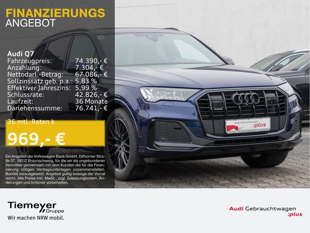 Audi Q7 50 TDI Q 2x S LINE S-SITZE PANO HD-MATRIX ASS