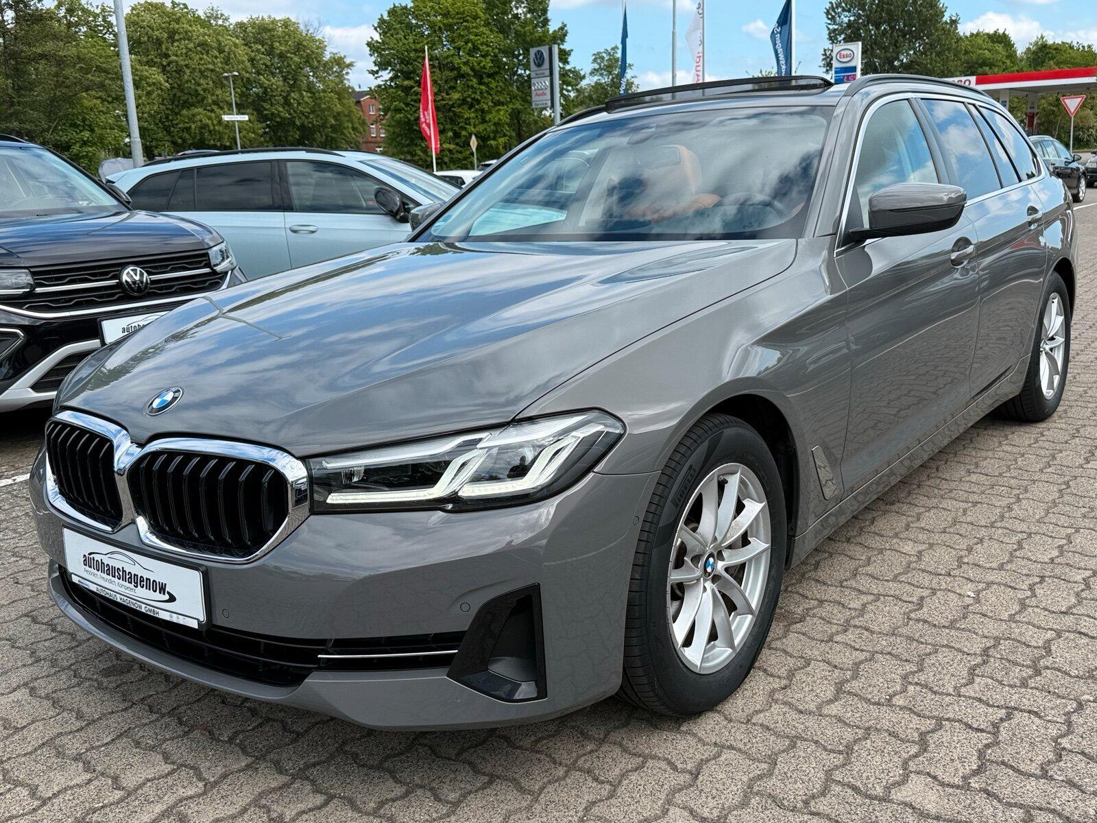 BMW 5er - 530 d Mild Hybrid PANO Leder AHK NAVI LED 