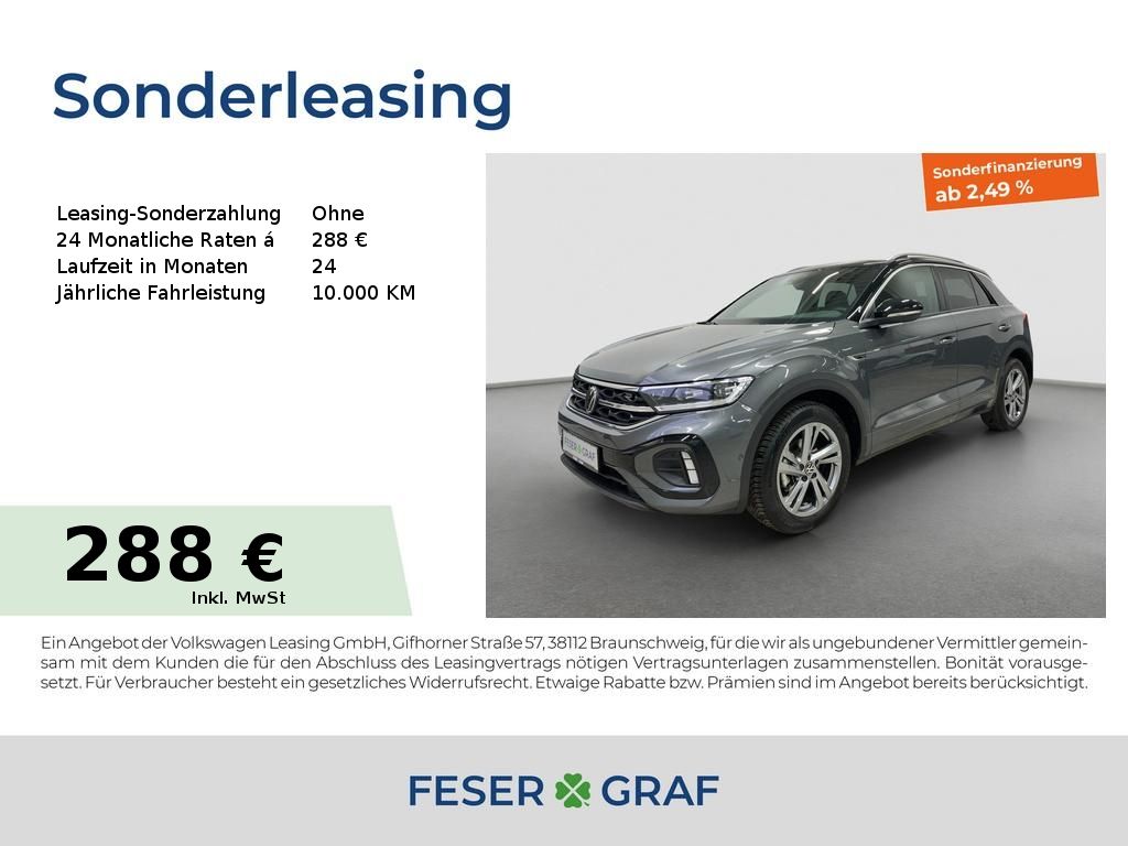 Volkswagen T-Roc R-Line 1.5 TSI DSG AHK RFK LED ACC Navi