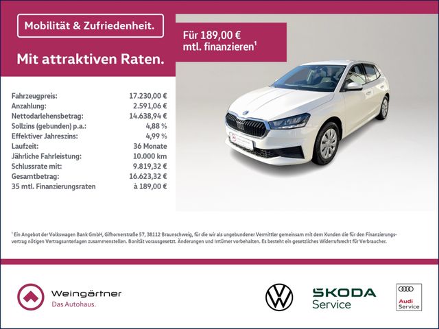 Fabia 1.0 TSI Ambition, Winterpaket, Climatronic