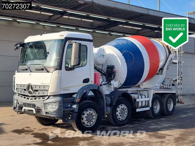 Mercedes-Benz Arocs 3240 8X4 Steelsuspension 9m3 Schwing Stett