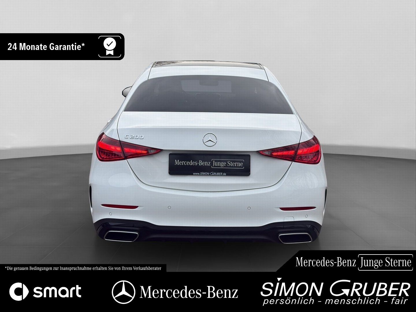 Fahrzeugabbildung Mercedes-Benz C 200 AMG Night Pano Memory AdvSound 19Zoll