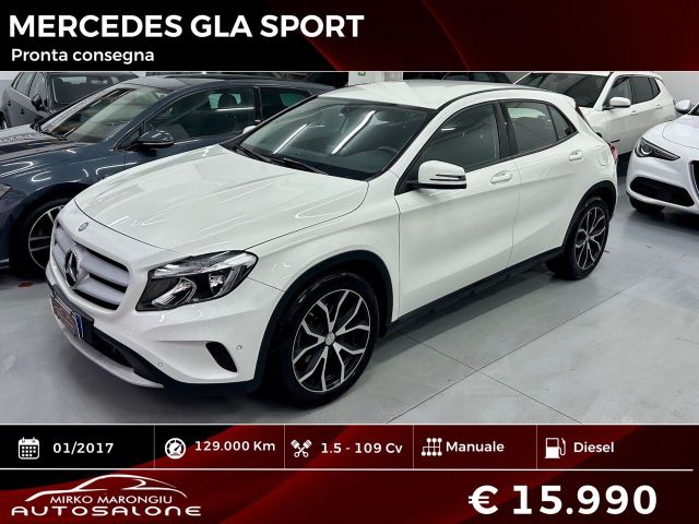 Mercedes-Benz Mercedes-benz GLA 180 d Sport FINANZIABILE