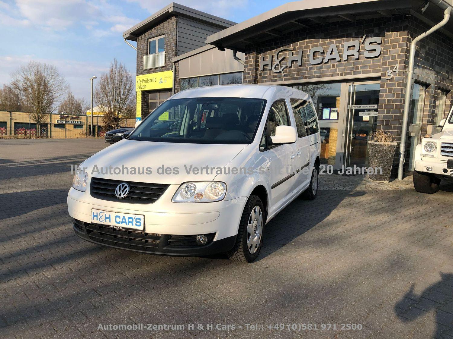 Volkswagen Caddy Maxi 1.9 TDI Life Team Klima 7-Sitzer