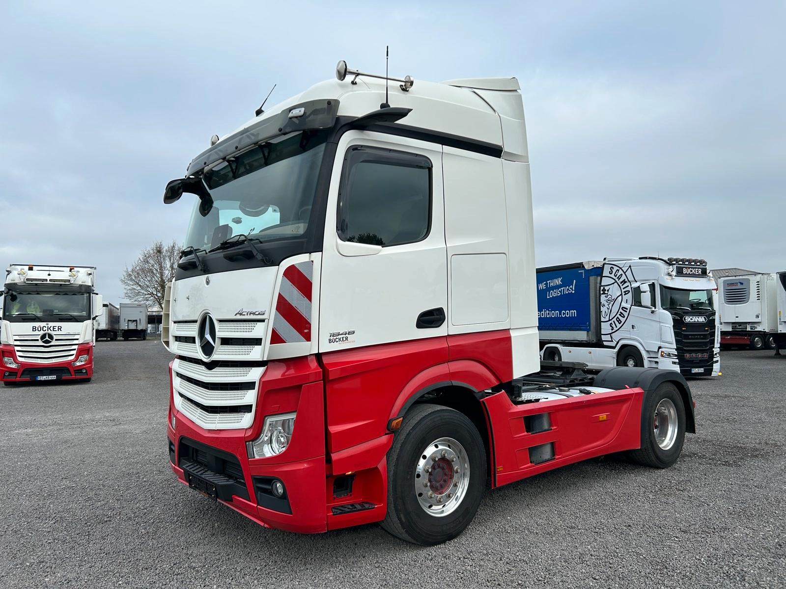 Mercedes-Benz 1846 LS Actros Streamspace Retarder Hydraulik Al