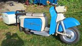 Mz Troll mit Campi Anhänger Oldtimer  - Motorrad mit Anhänger