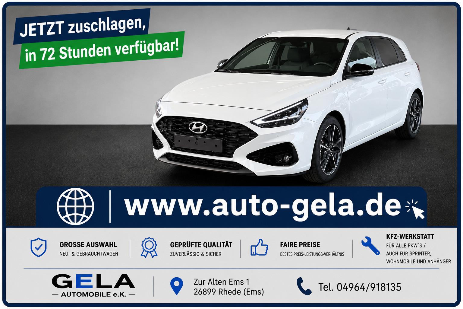 Hyundai i30 1.0 T-GDI Trend DCT /17 Zoll/Navi