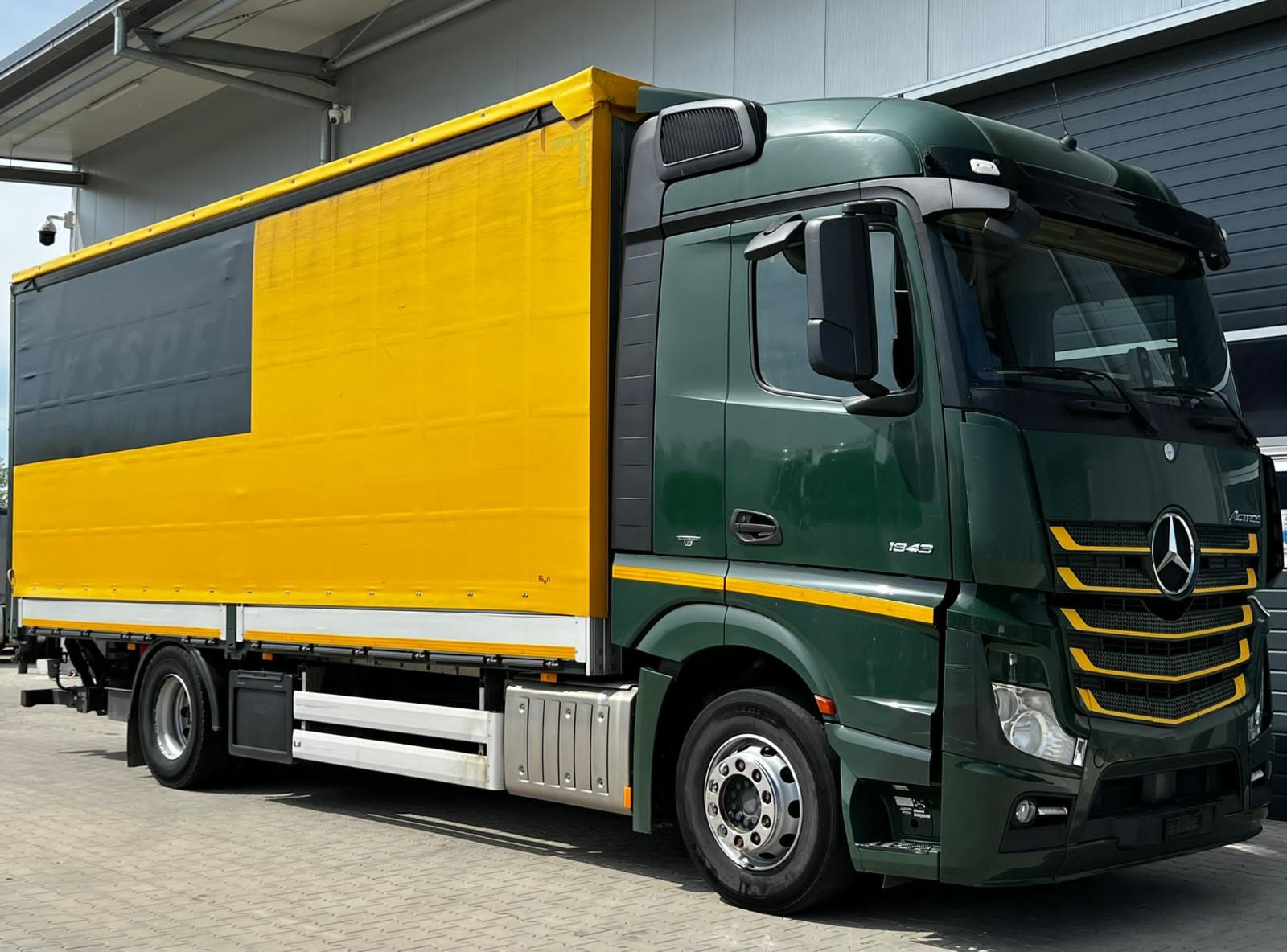 Mercedes-Benz 1843 Actros,E6,BigSpace,Edscha,Schiebeplane,LBW