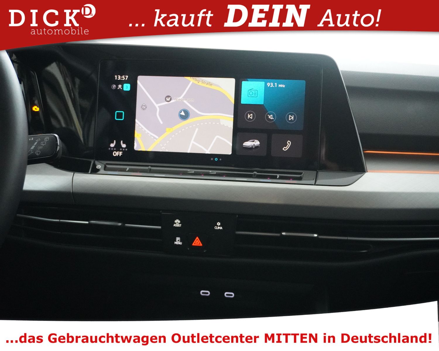 Fahrzeugabbildung Volkswagen Golf VIII 1.0eTSI DSG Life MEMO+MASS+SHZ+LED+PDC