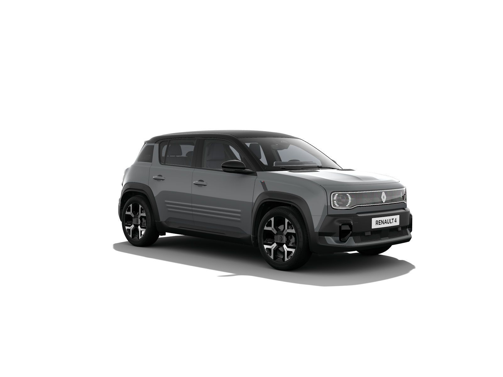Fahrzeugabbildung Renault R 4 Techno "plein sud" 150 Comfort Range - mit KI generiert/bearbeitet