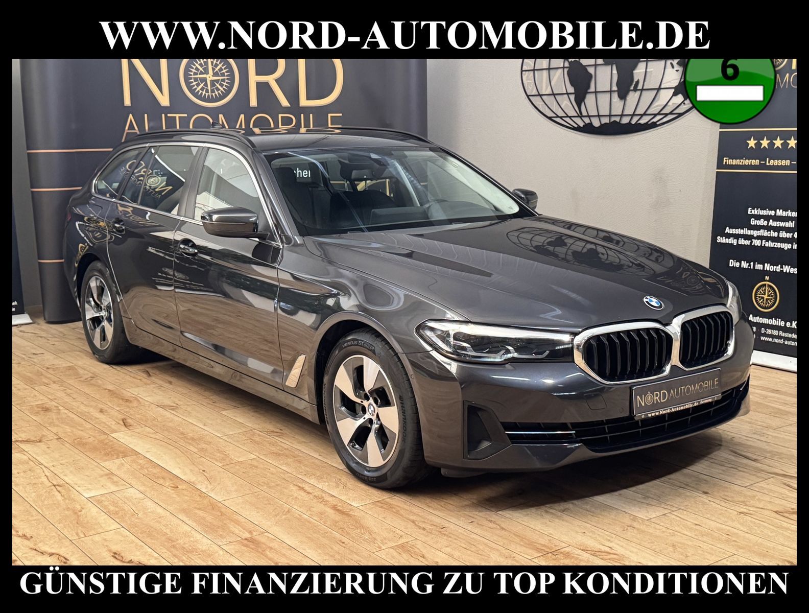 BMW BMW 520 d Touring *LED*Navi*AHK*Leder*LiveCP*Kamer