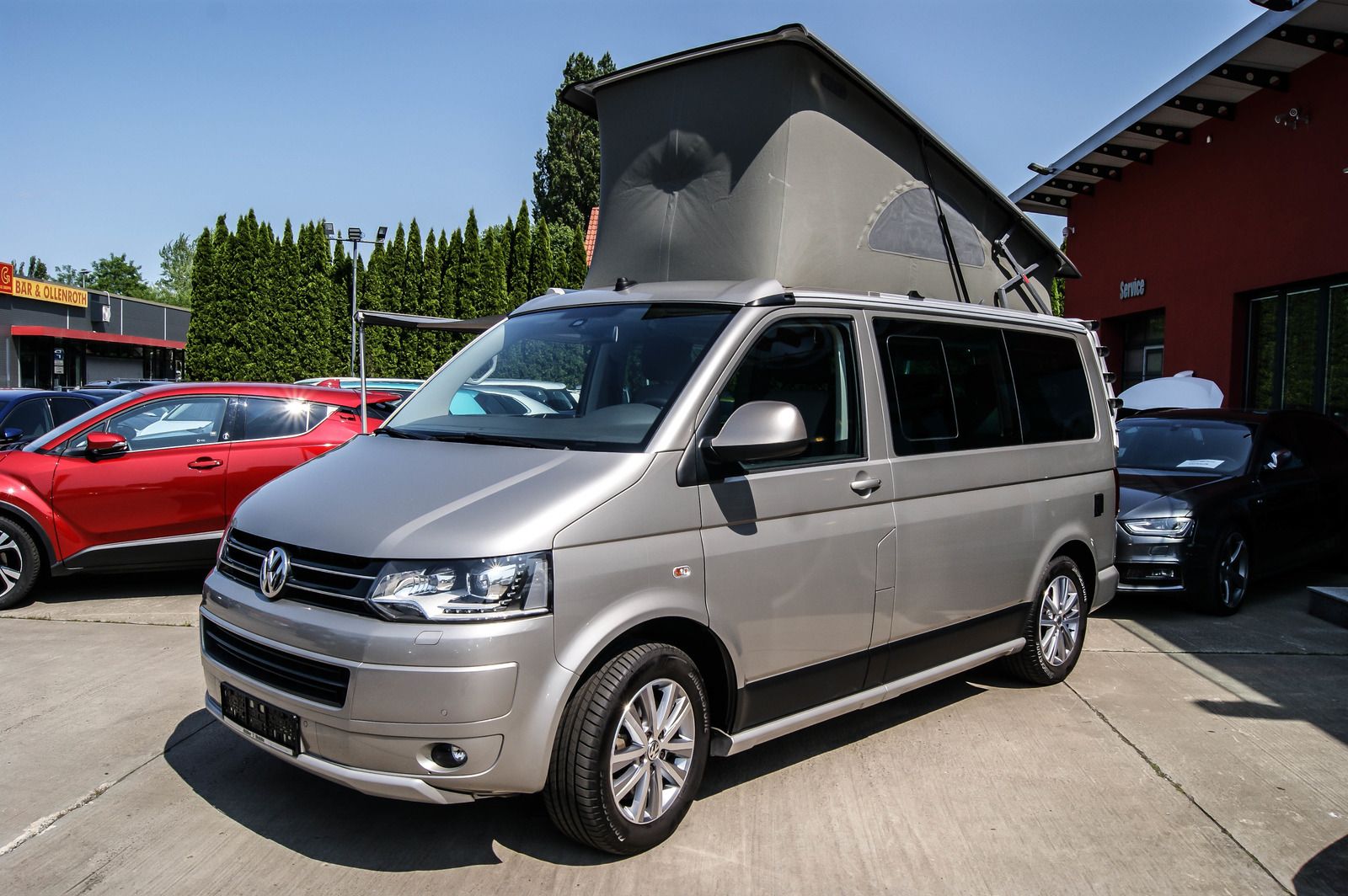 Fahrzeugabbildung Volkswagen T5 California Beach Aufstelldach 4Motion DSG 2HD