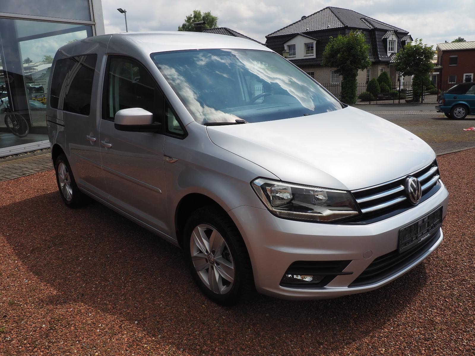 Volkswagen Caddy DSG Rollstuhlrampe + Einzugswinde + Navi