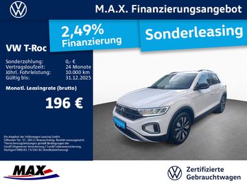 Volkswagen Leasingangebot: Volkswagen T-Roc 1.0 TSI GOAL LED+NAV+ACC+PDC+ALU+APP+SITZH