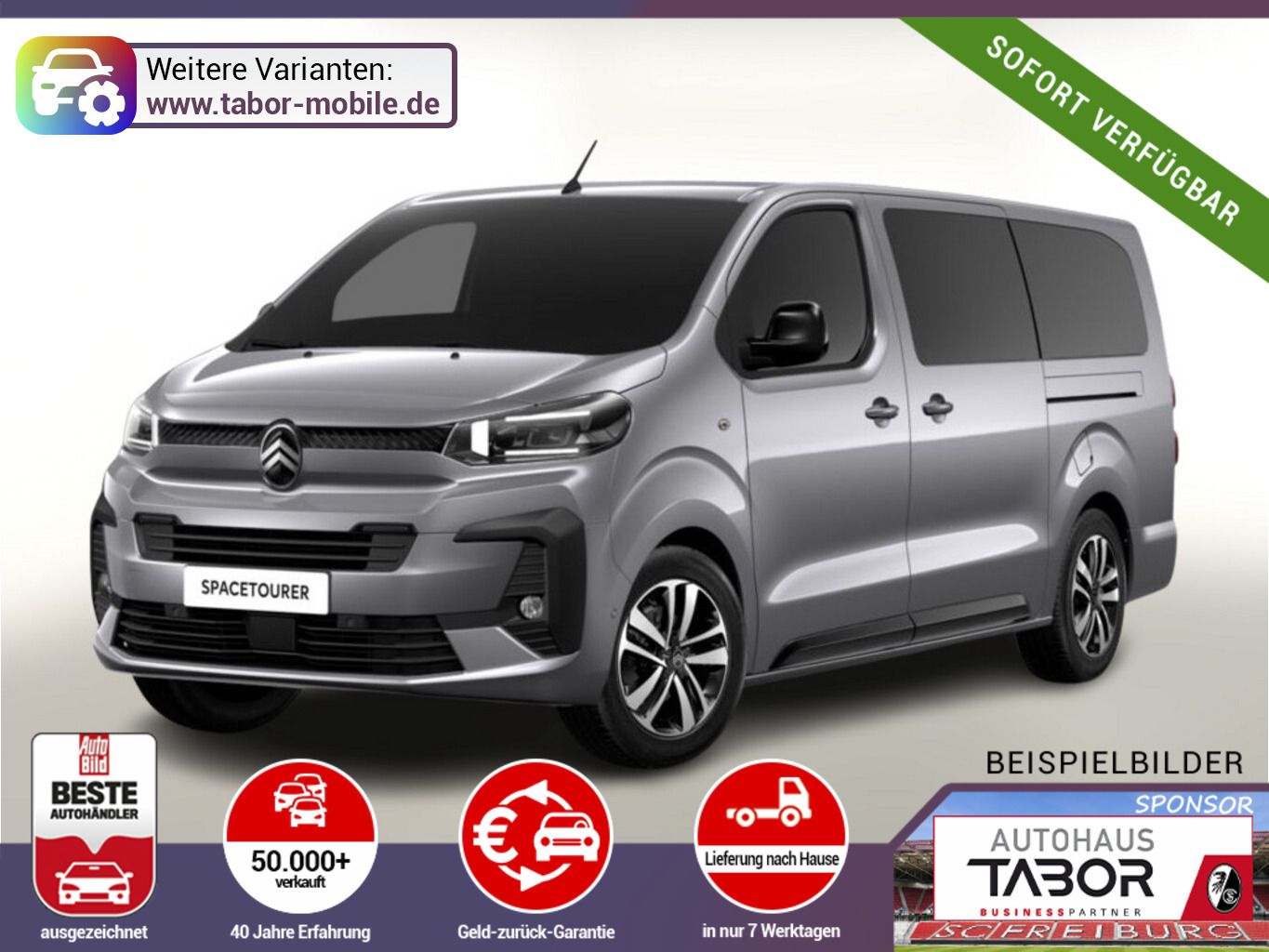Citroën Spacetourer AT MAX XL VIP+ Pano AHK UVP-18%*